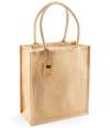 W409 Westford Mill Jute Boutique Shopper Natural colour image